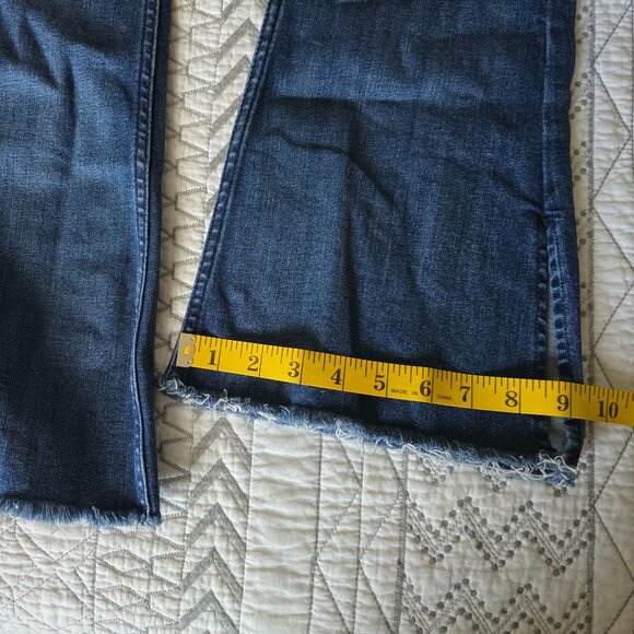 We The Free Level Up Slit Slim Jeans Country Blue Wash Size 28 Inseam 32 NWOT - Picture 6 of 10